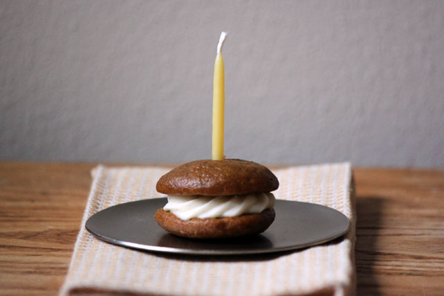 candles whoopie pumpkin unlit