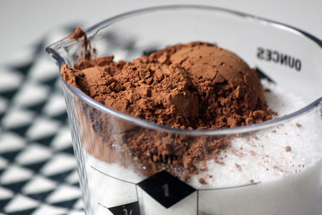 sugar cocoa triangle