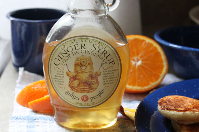 a ginger syrup pancakes ginger people
