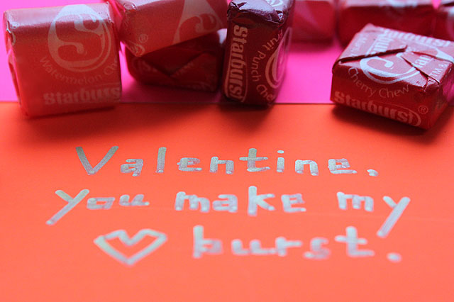 valentine starburst