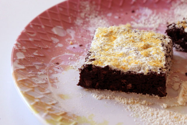 tangerine air brownie