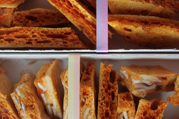 1 honeycomb brittle swap up close in package