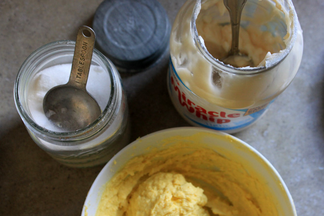 a deviled egg yolk ingredients